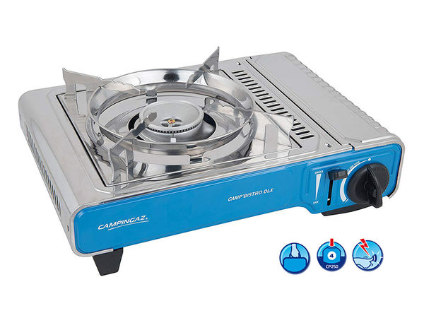 Camp'Bistro Inox DELUXE 2200W DLX + une cartouche de Gaz